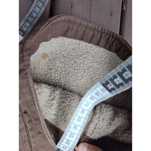 Little Boy Size 2 Toddler Schmidt Workwear Jacket/coat Hooded Brown Baby Toddler - Picture 3 of 8